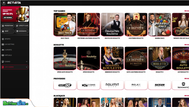 Betista página inicial