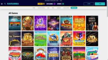 Karamba Casino Juegos