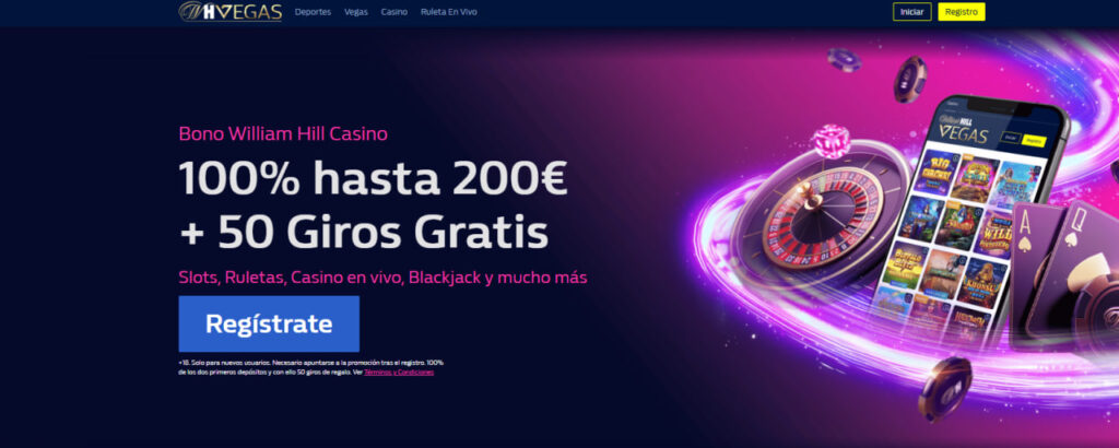 WilliamHill Casino Bonos