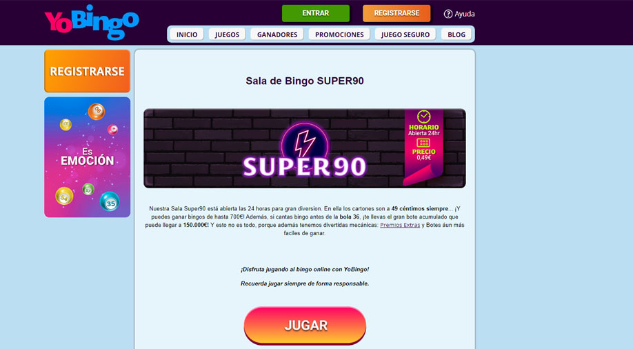 YoBingo Casino Login