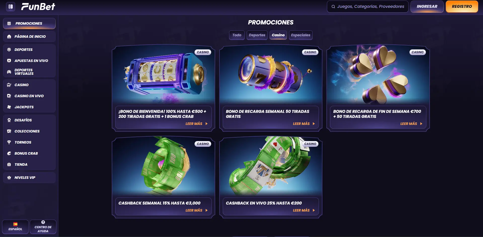 funbet bonos