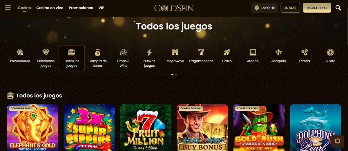 Goldspin casino / Apple Pay