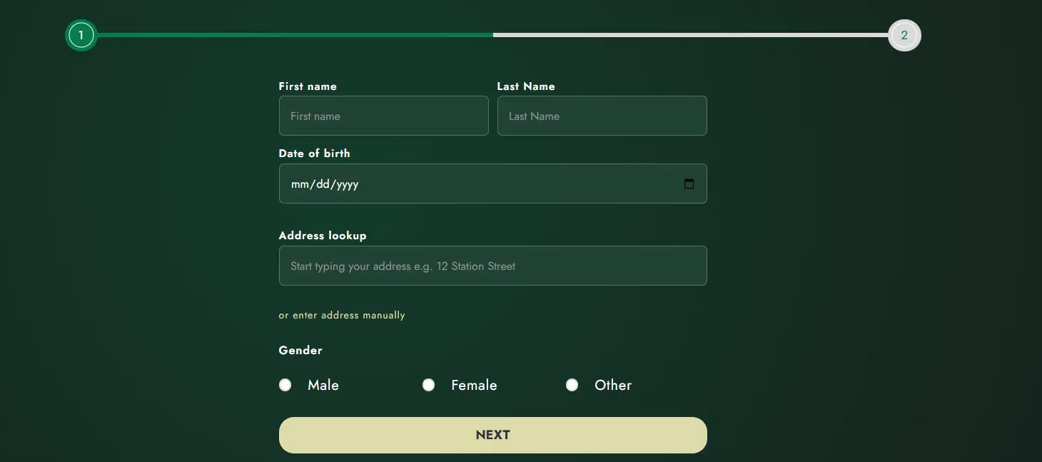 mr green register