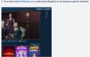 proceso de registro